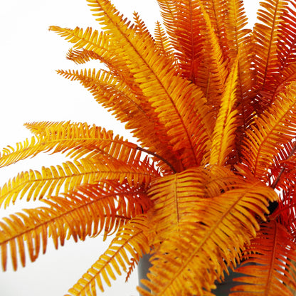 55cm Artificial Autumn Fern Bush Plant