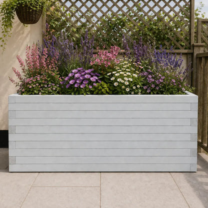Customisable Wooden Trough Planter