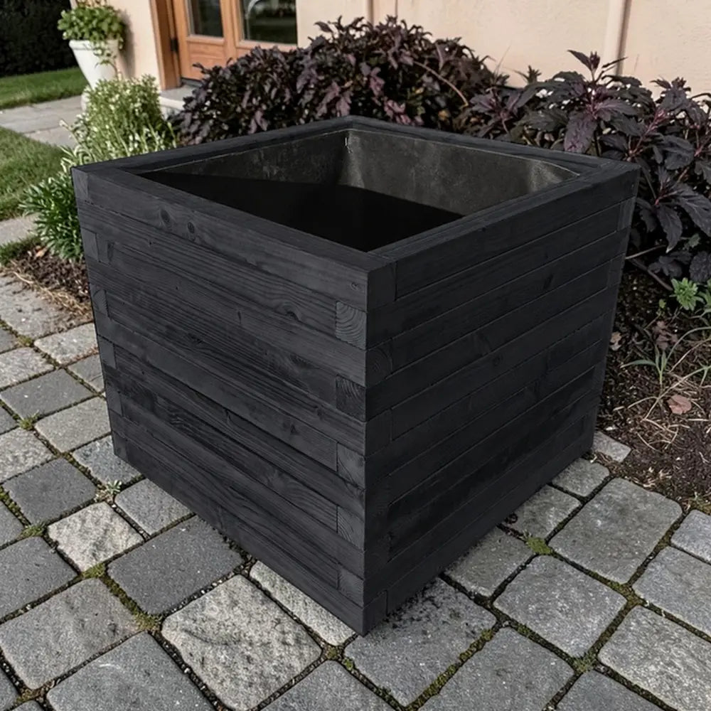 Customisable Wooden Trough Planter