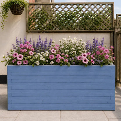 Customisable Wooden Trough Planter