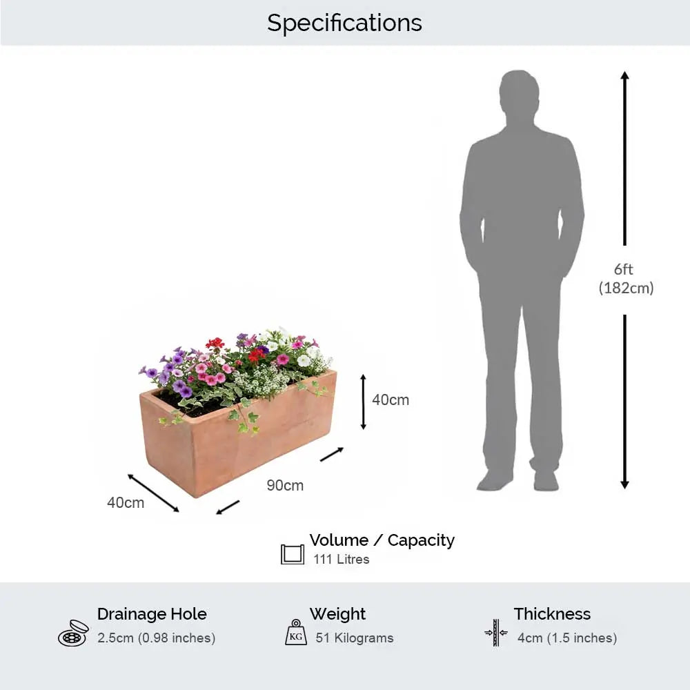 #90cm(L) x 40cm(W) x 40cm(H)