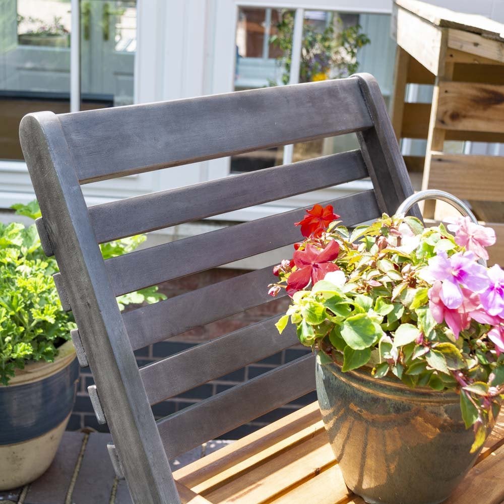 Alderley Hardwood Plant Ladder Large
