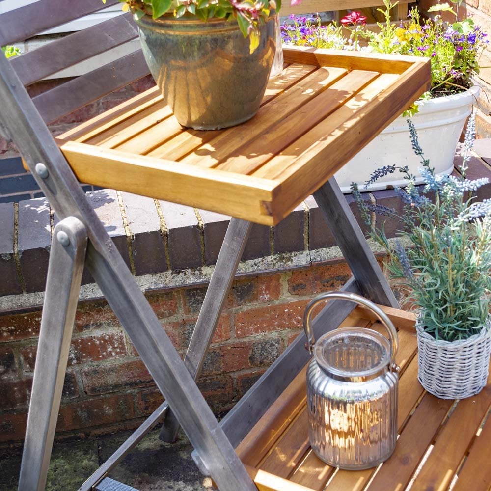 Alderley Hardwood Plant Ladder Large
