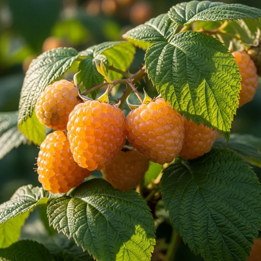 3 All Gold Raspberry Plants | 3L Pots