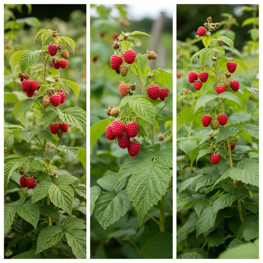All Season Raspberry Plants Collection | 3 x 3L Pots