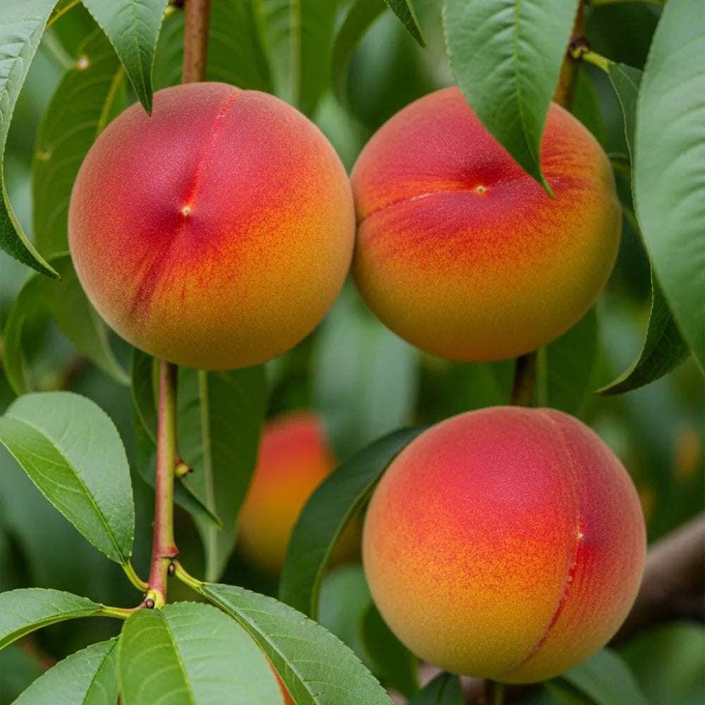 Ffe Uk 3ft 'Avalon Pride' Patio Peach Tree | 4.5L Pot – Planters.co.uk
