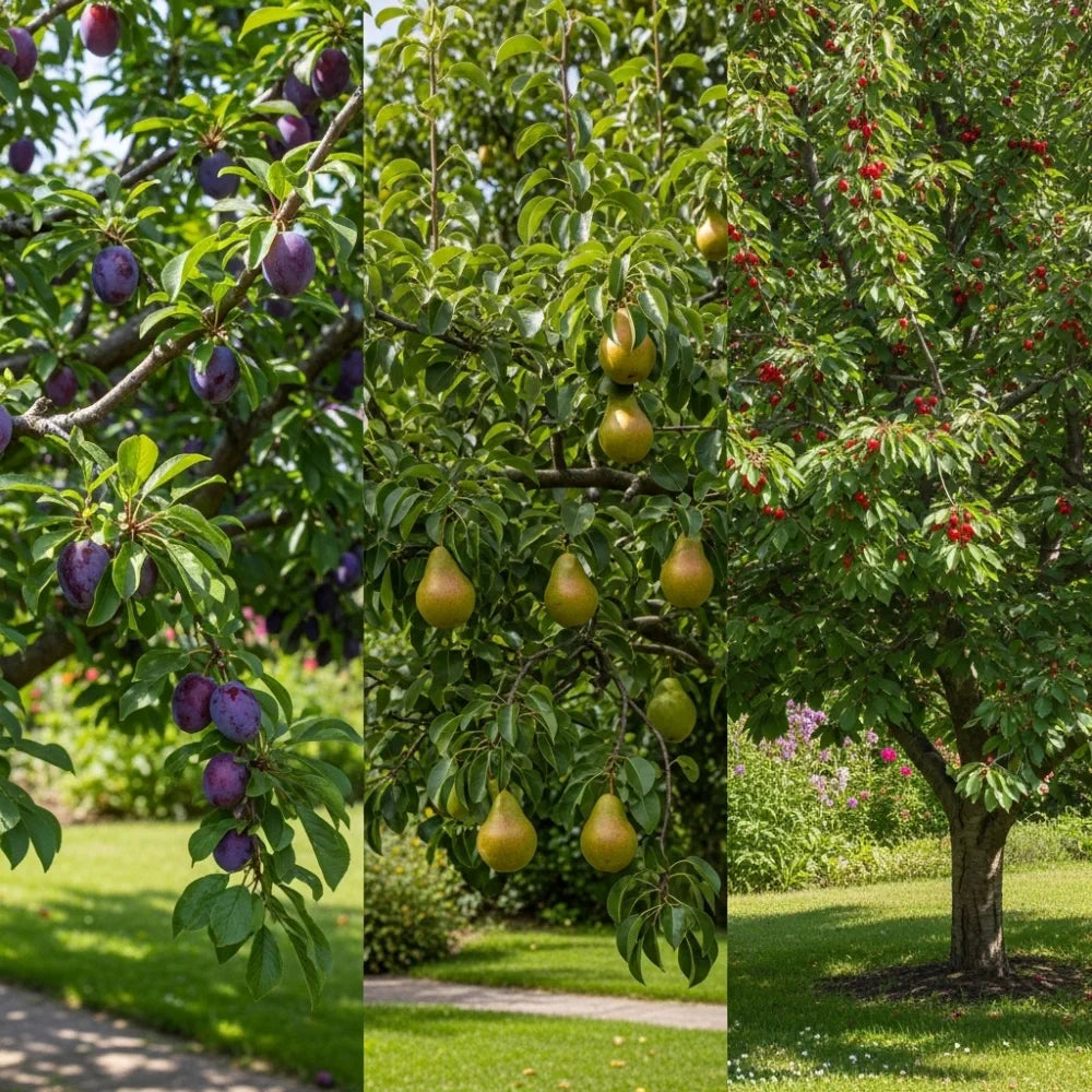 Award Winning Patio Fruit Tree Collection | Cherry, Pear & Plum Trees