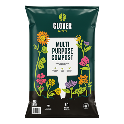 60 Litres - Clover Multi-Purpose Compost