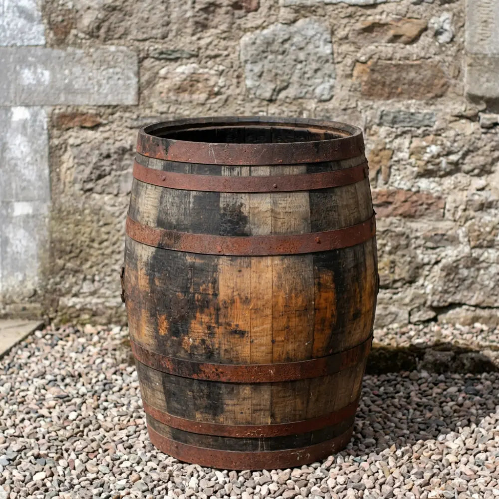 #65-70cm(D) x 90cm(H) Full Barrel
#Natural Timber/Rustic Band
#with Liner
#without Liner