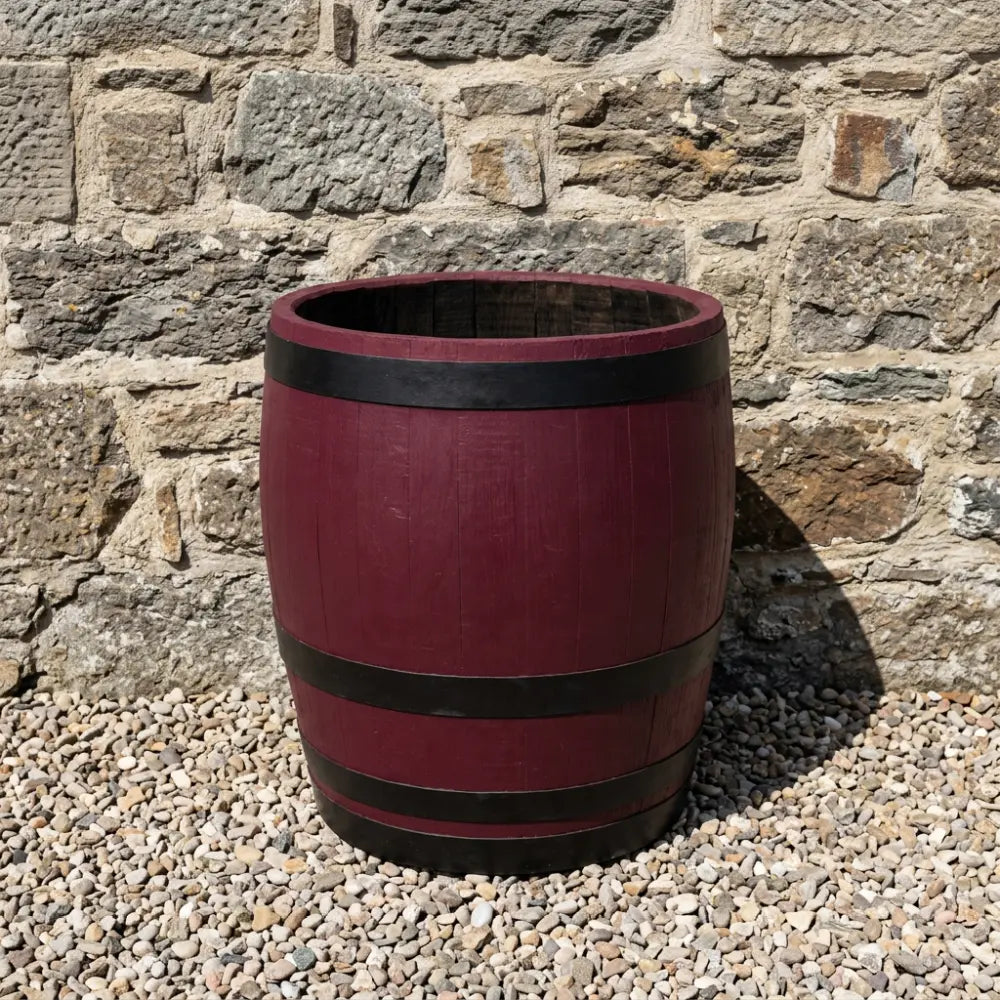 #65-70cm(D) x 67-70cm(H) 3/4 Barrel
#Burgundy/Black Band
#with Liner
#without Liner