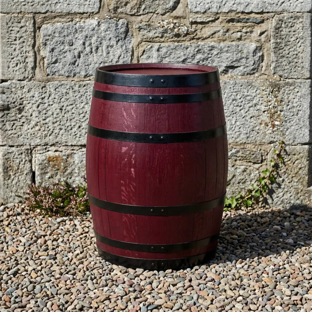 #65-70cm(D) x 90cm(H) Full Barrel
#Burgundy/Black Band
#with Liner
#without Liner