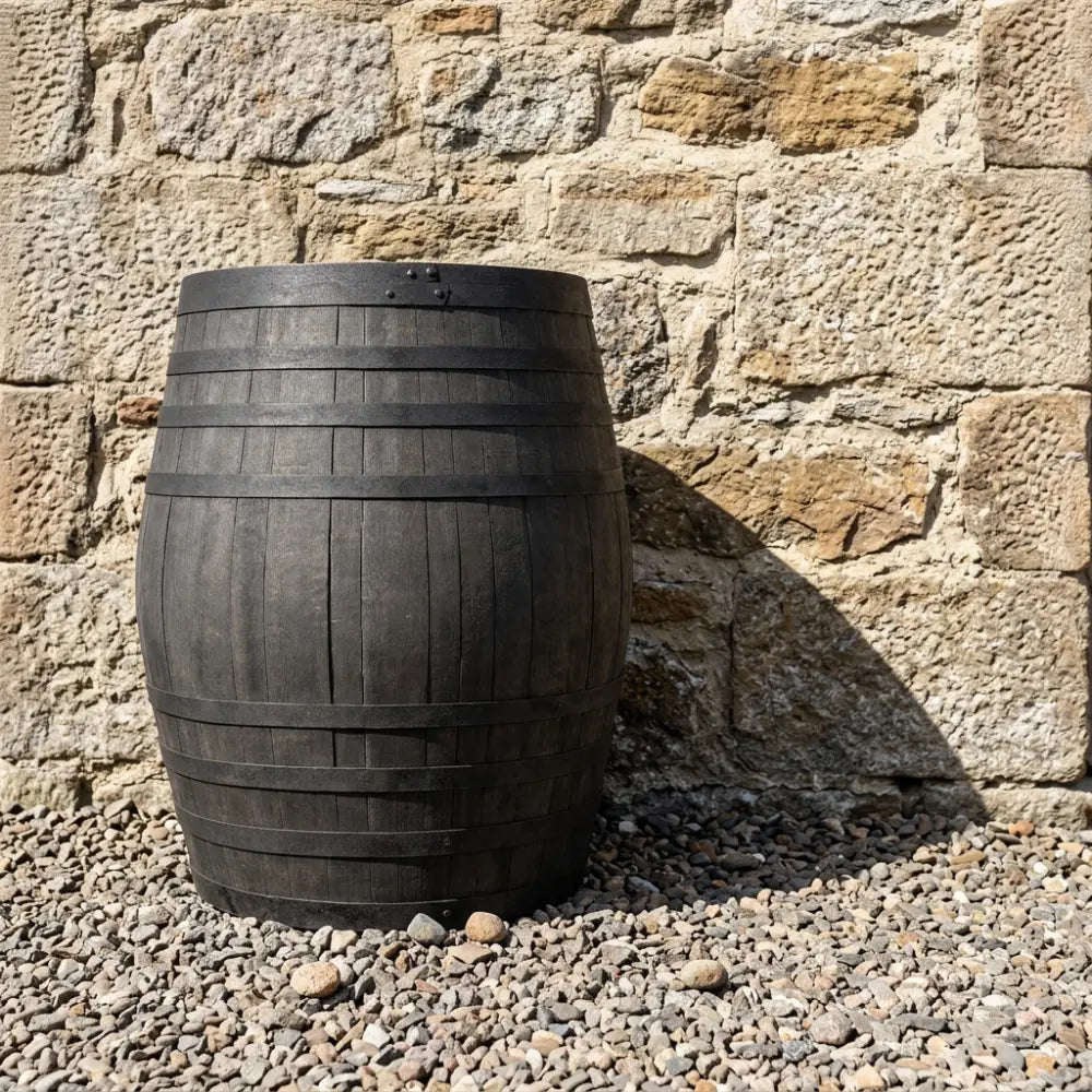 #90cm(D) x 130cm(H) Full Barrel
#Grey/Black Band
#with Liner
#without Liner