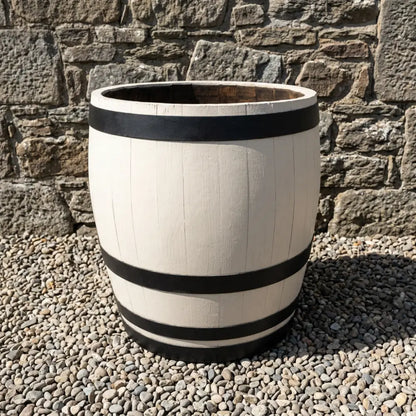 #65-70cm(D) x 67-70cm(H) 3/4 Barrel
#Cream/Black Band
#with Liner
#without Liner