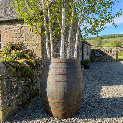 #90cm(D) x 130cm(H) Full Barrel
#Natural Timber/Rustic Band
#with Liner
#without Liner