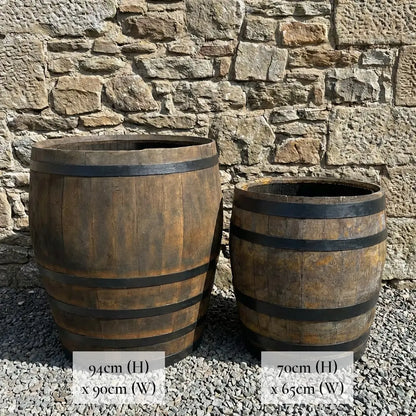 #90cm(D) x 94cm(H) 3/4 Barrel
#Natural Timber/Rustic Band
#Natural Timber/Rustic Silver Band
#Burgundy/Black Band
#Green/Black Band
#Blue/Black Band
#Brown/Black Band
#Grey/Black Band
#Cream/Black Band
#Natural Timber/Black Band
#Black/Black Band
#with Liner
#without Liner