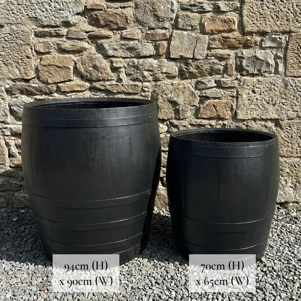 #65-70cm(D) x 67-70cm(H) 3/4 Barrel
#Black/Black Band
#with Liner
#without Liner