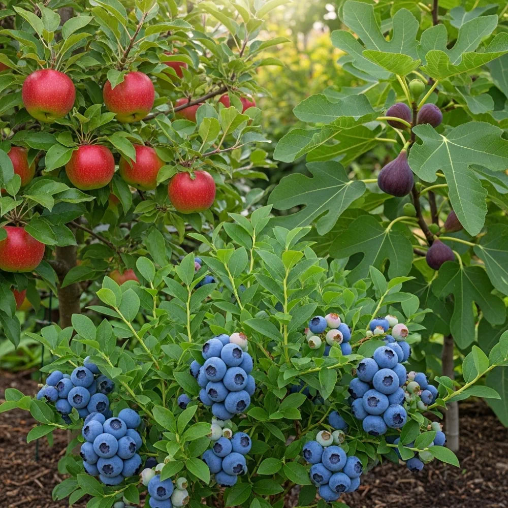 The 3 Best Fruits for Pots: Growing a Bare Root Nectarine, and Potted Fig & Blueberry Shrubs