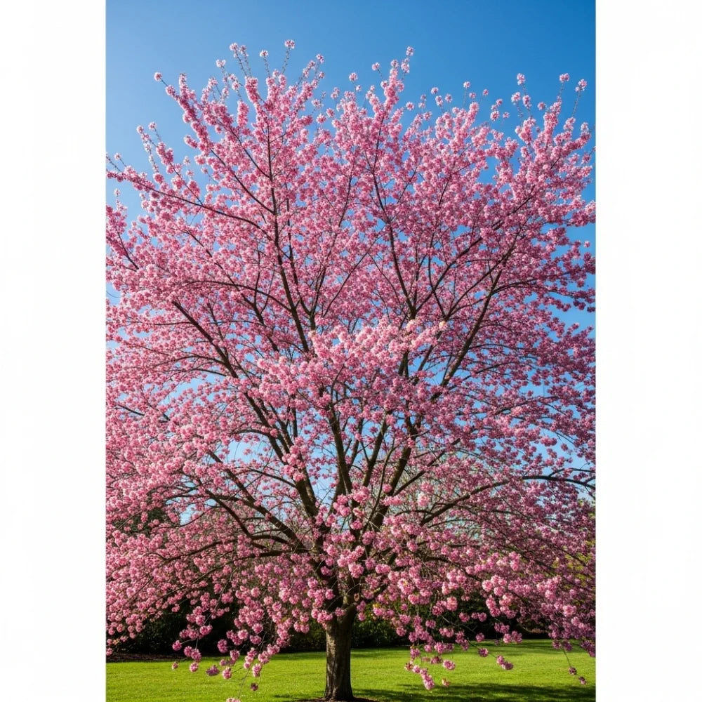8ft Half-Standard 'Nigra' Mature Black Cherry Plum Tree | 6/8cm Girth | Grown in 20L Airpot