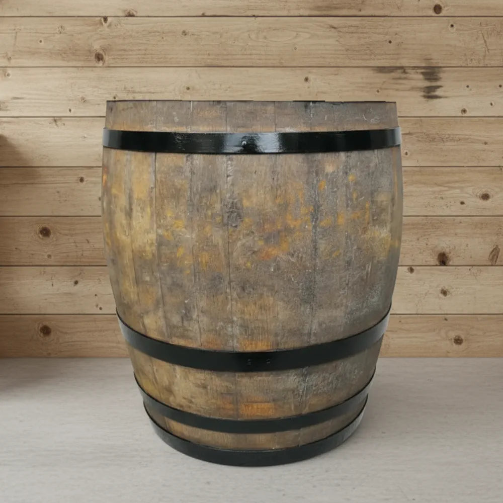 #90cm(D) x 94cm(H) 3/4 Barrel
#Natural Timber/Black Band
#with Liner
#without Liner