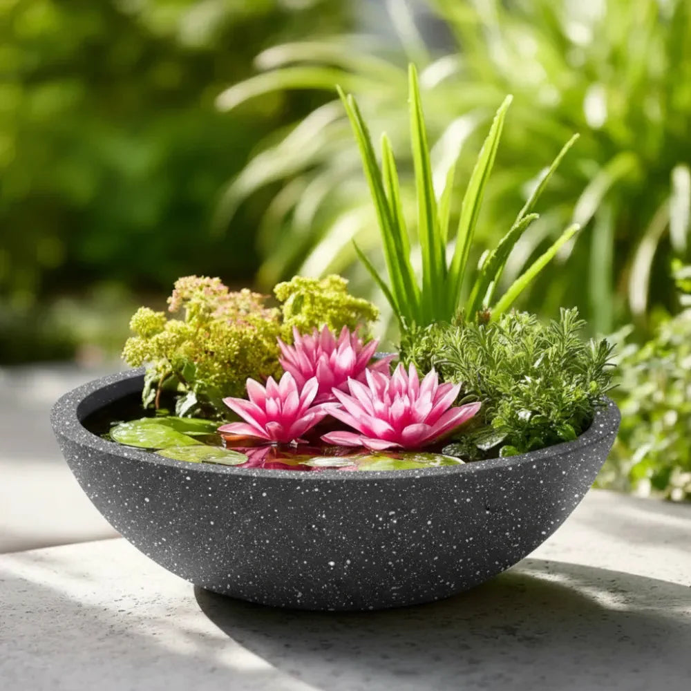 #51cm(D) x 25cm(H)
#Grey Stone
#9W Floating Fountain