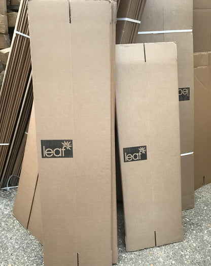 Leaf Cube Cardboard Box - 34cm x 34cm x 28cm (Large)
