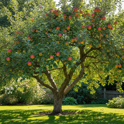 6ft Half-Standard Mature Apple Tree | Bare Root 'Braeburn Hillwell' | 6/8cm Girth