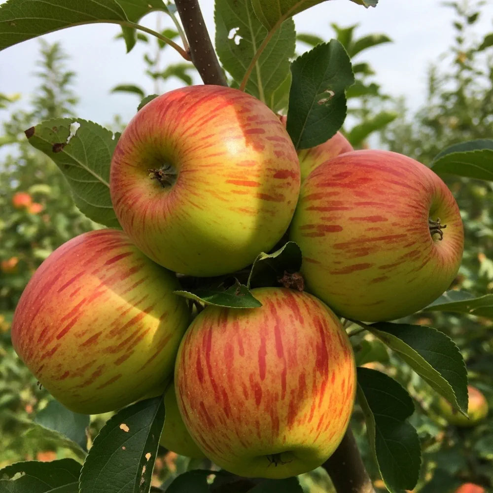 6ft Half-Standard 'Braeburn Hillwell' Mature Apple Tree | 6/8cm Girth | Grown in 20L Airpot