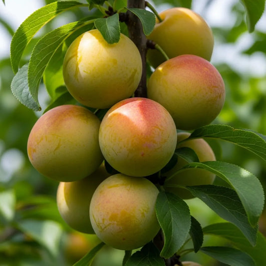 Cambridge Gage Plum Tree | 2 Year Old Bare Root | 5ft