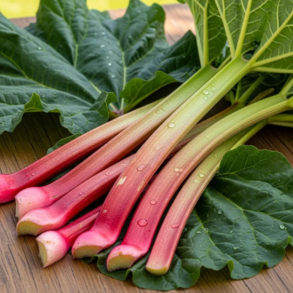 Champagne' Rhubarb Plant | 3L Pot