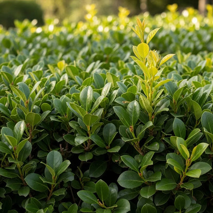 20cm Cherry Laurel | Prunus Laurocerasus 'Rotundifolia' | 9cm Pot