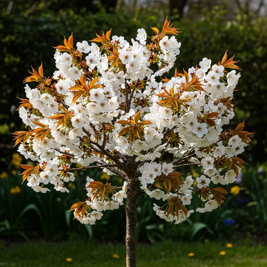 5ft Chocolate Ice' Cherry Blossom Tree | Prunus 'Matsumae-fuki'  | 9L Pot | 2 Years Old