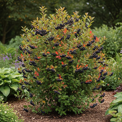 3 Viking' Chokeberry Plants | Aronia x prunifolia | 3L Pots