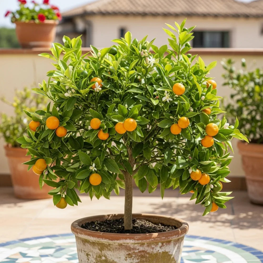 2ft Calamondin Orange Tree | Citrus Calamondin | Patio Tree in a 3L Pot