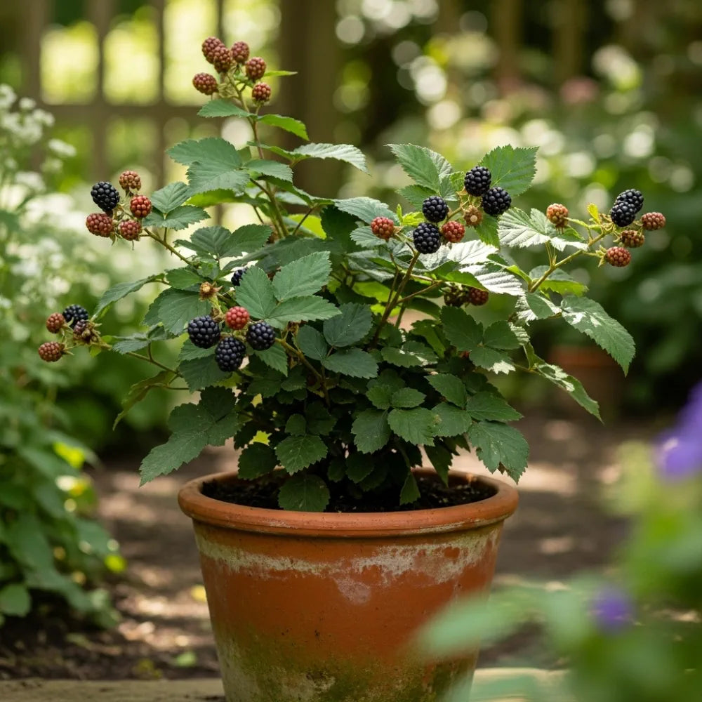 3ft 'Columbia Star' Blackberry Plant | 3L Pot