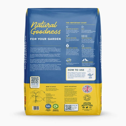 50L Organic Peat-Free Multi-Purpose Compost