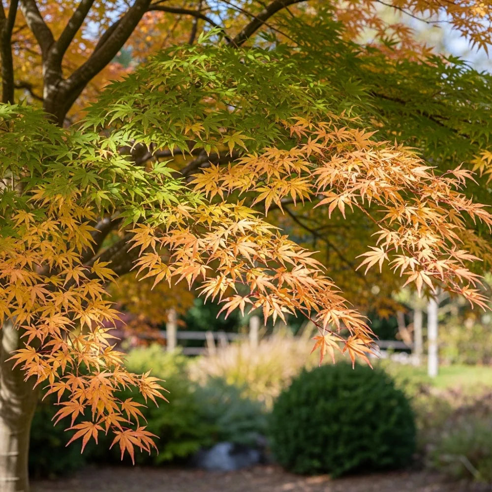 3ft Coral Bark Japanese Maple Tree | Acer palmatum 'Sangokaku' | 5L Pot