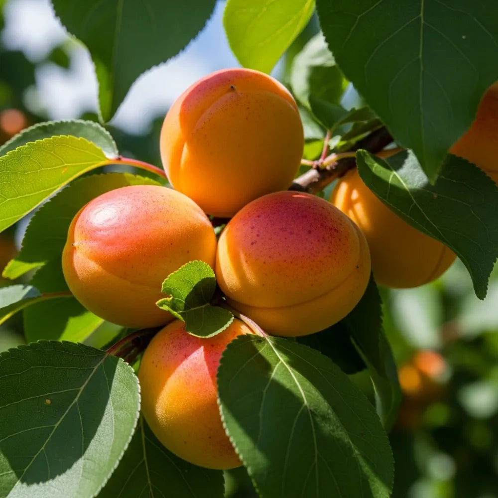 Cordon 'Tomcot' Apricot Tree | 5ft | Bare Root