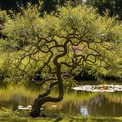 5ft Corkscrew Willow | Salix matsudana 'Tortuosa' | 2 Years Old | Bare Root