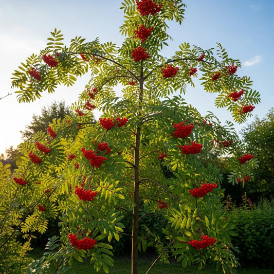 5ft Cut-Leaf Mountain Ash Tree | Sorbus asplenifolia | 9L Pot | 2 Years Old