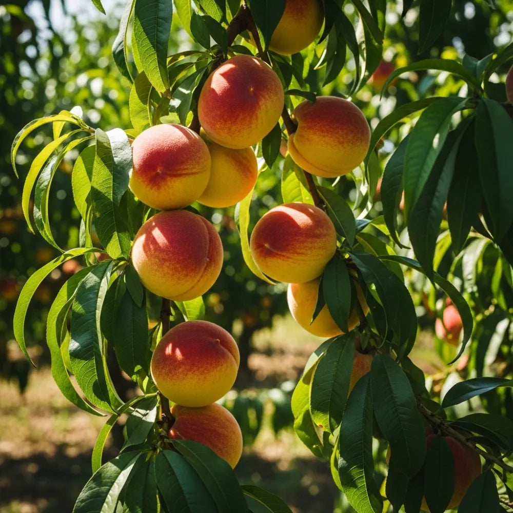 5ft Duke of York' Peach Tree | 9L Pot | 2 Years Old
