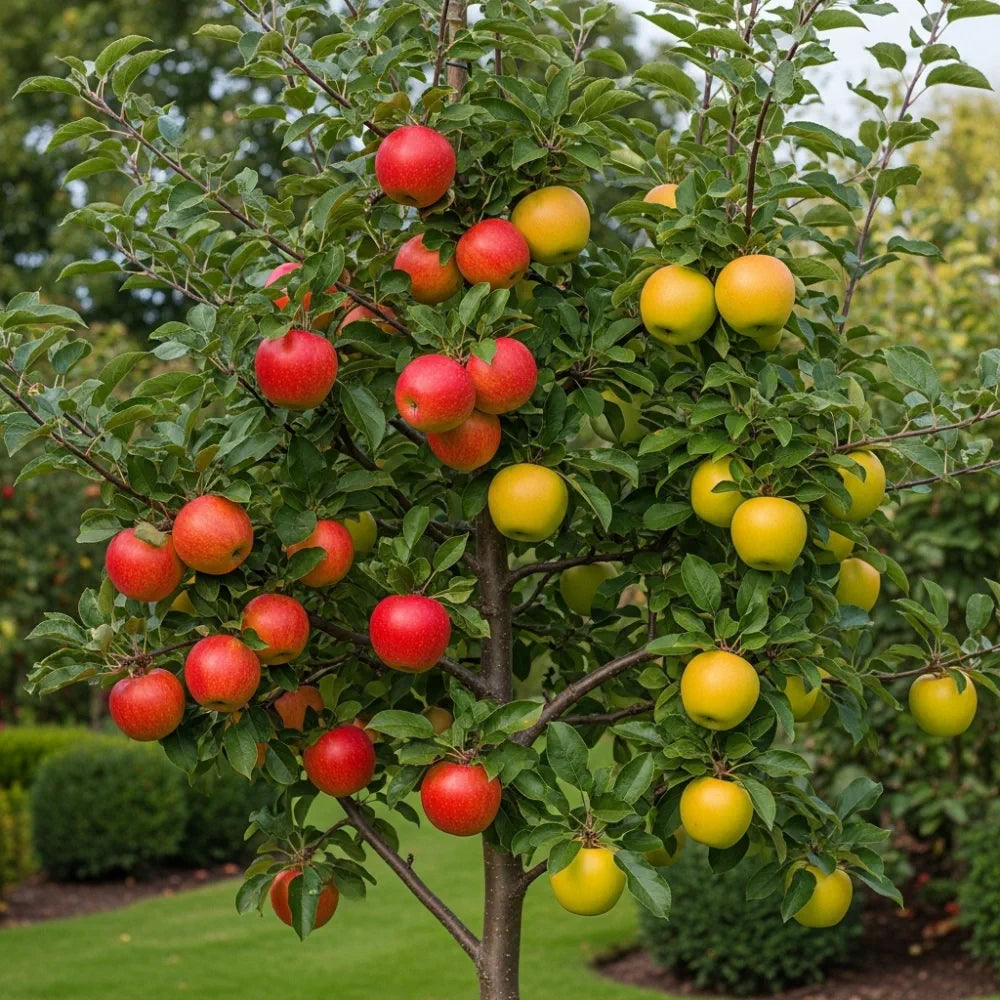 Duo Apple Tree | 'Cox's Orange Pippin' & 'Golden Delicious' | 9L Pot