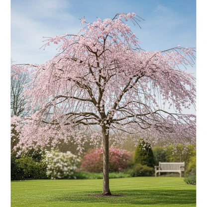 5ft Dwarf Weeping Yoshino Cherry | Prunus yedoensis 'Ivensii' | 2 Years Old | 9L Pot