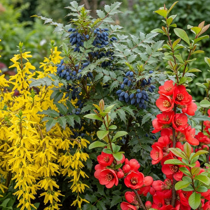 15 Early Spring Flowering Shrub Collection