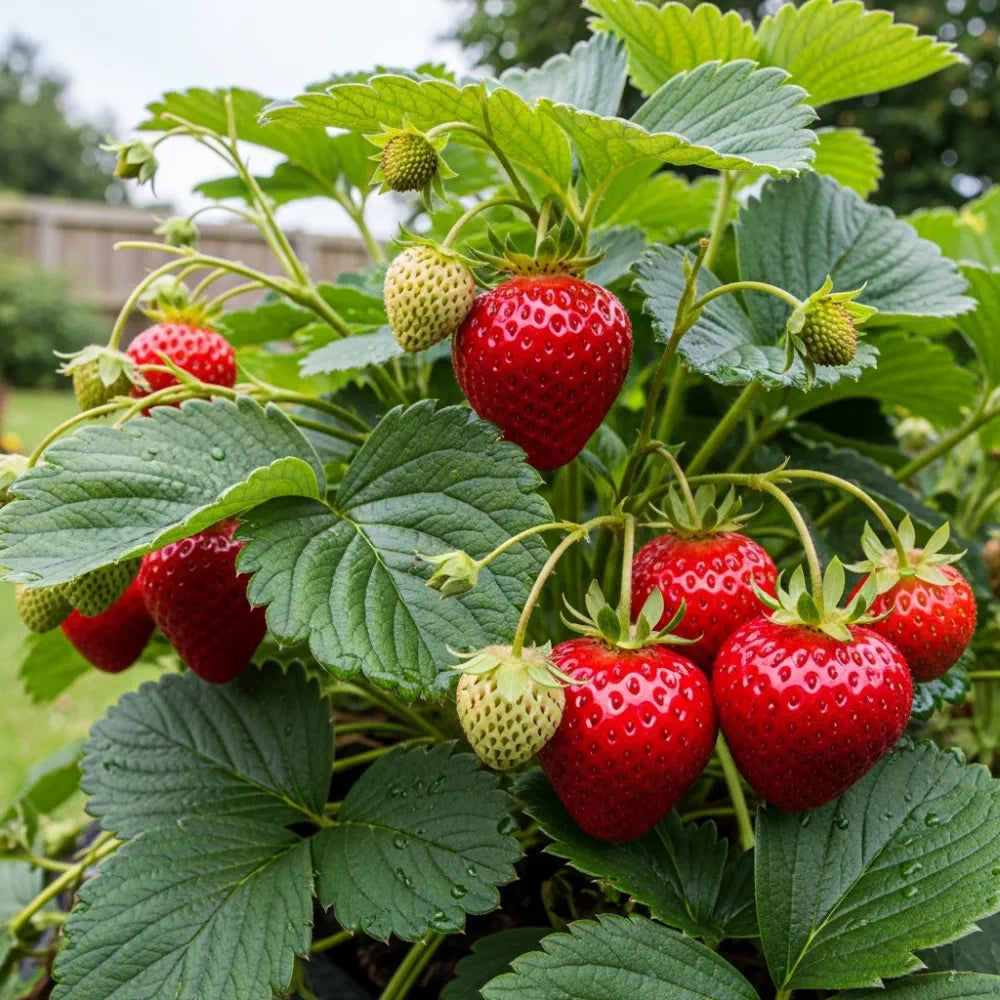 6 Elsanta Strawberry Plants | 9cm Pots