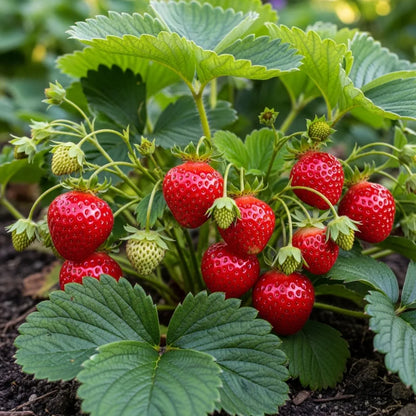 9 Elsanta Strawberry Plants | 9cm Pots
