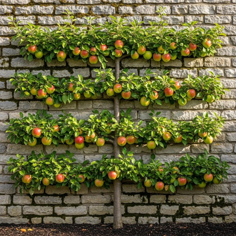 Espalier 'Braeburn' Apple Tree | Bare Root – Planters.co.uk