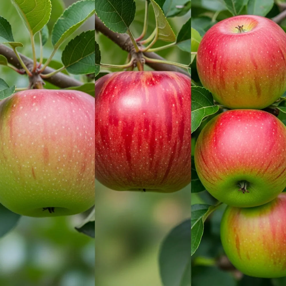 Falstaff', 'Fiesta' & 'Red Ellison' (Bare Root) Trio Tree