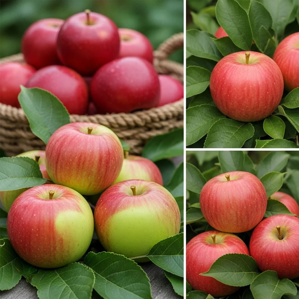 Egremont Russet', 'Fiesta' & 'Fortune' (Bare Root) Trio Tree