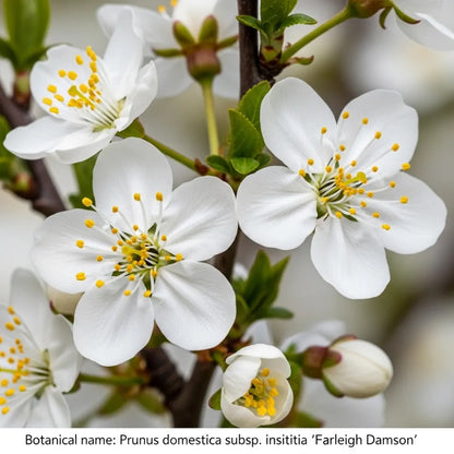 5ft 'Farleigh' Damson Tree | 2 Year Old Bare Root