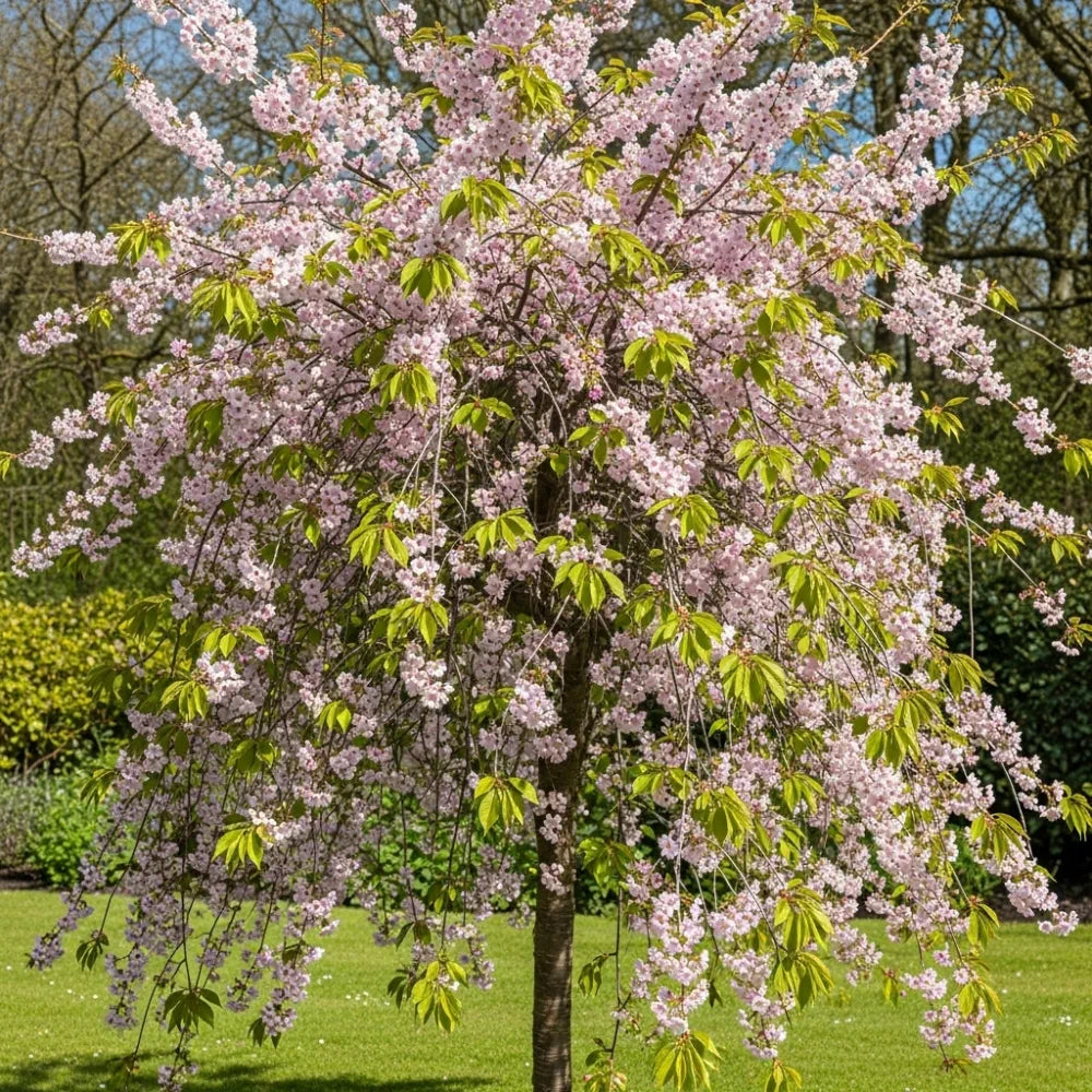 5ft 'Fragrant Cloud' Cherry Blossom Tree | Prunus 'Matsumae-shizuka' | 9L Pot  | 2 Years Old